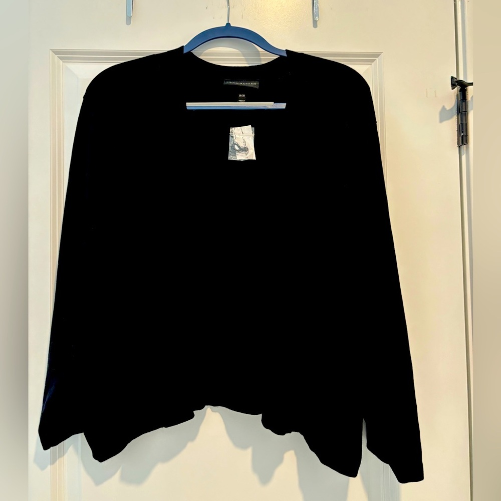 Lane Bryant NWT Black Short Cardigan 26/28
